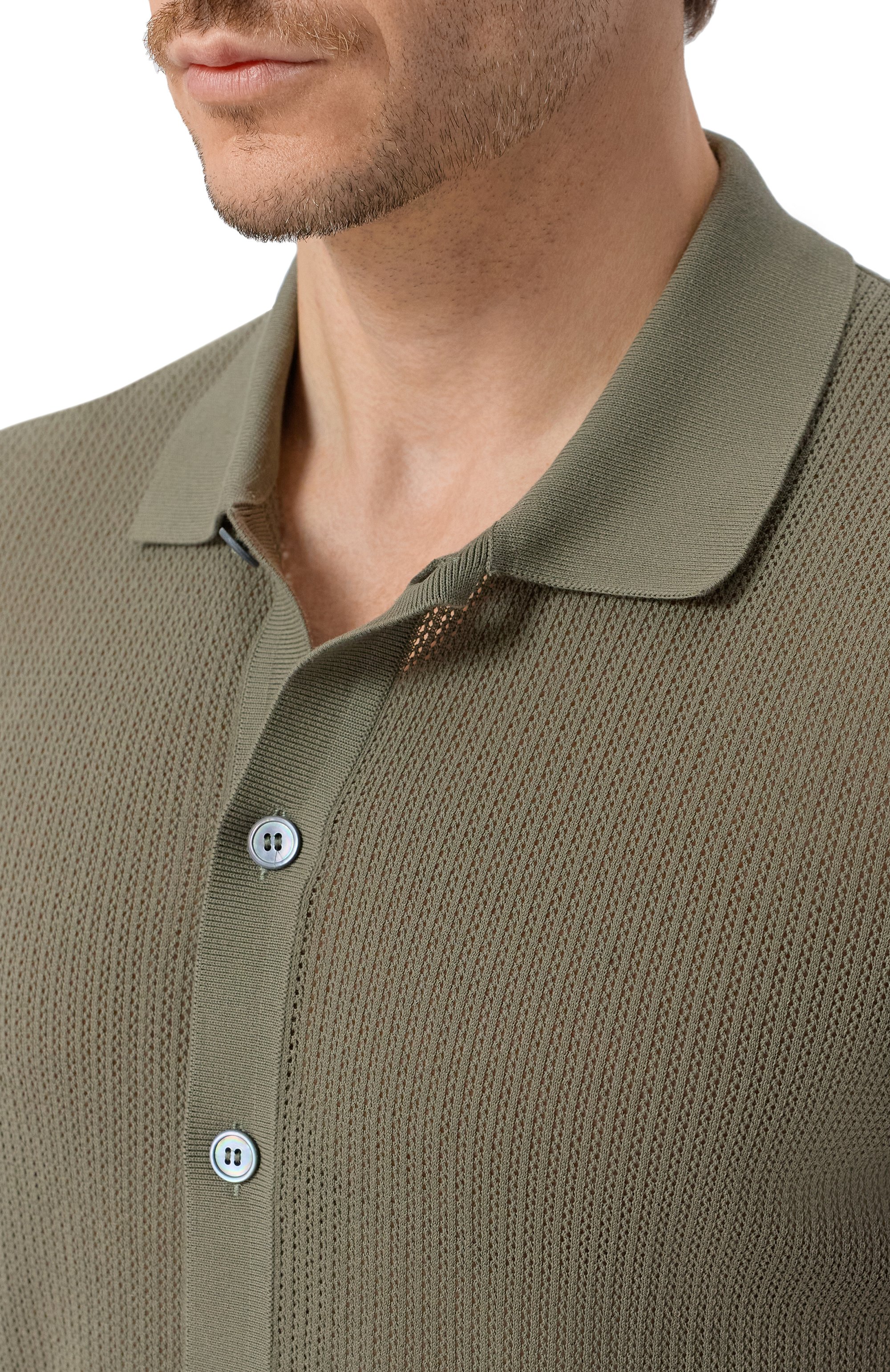 Хлопковая рубашка GRAN SASSO, арт. 57180/20611, фото 5