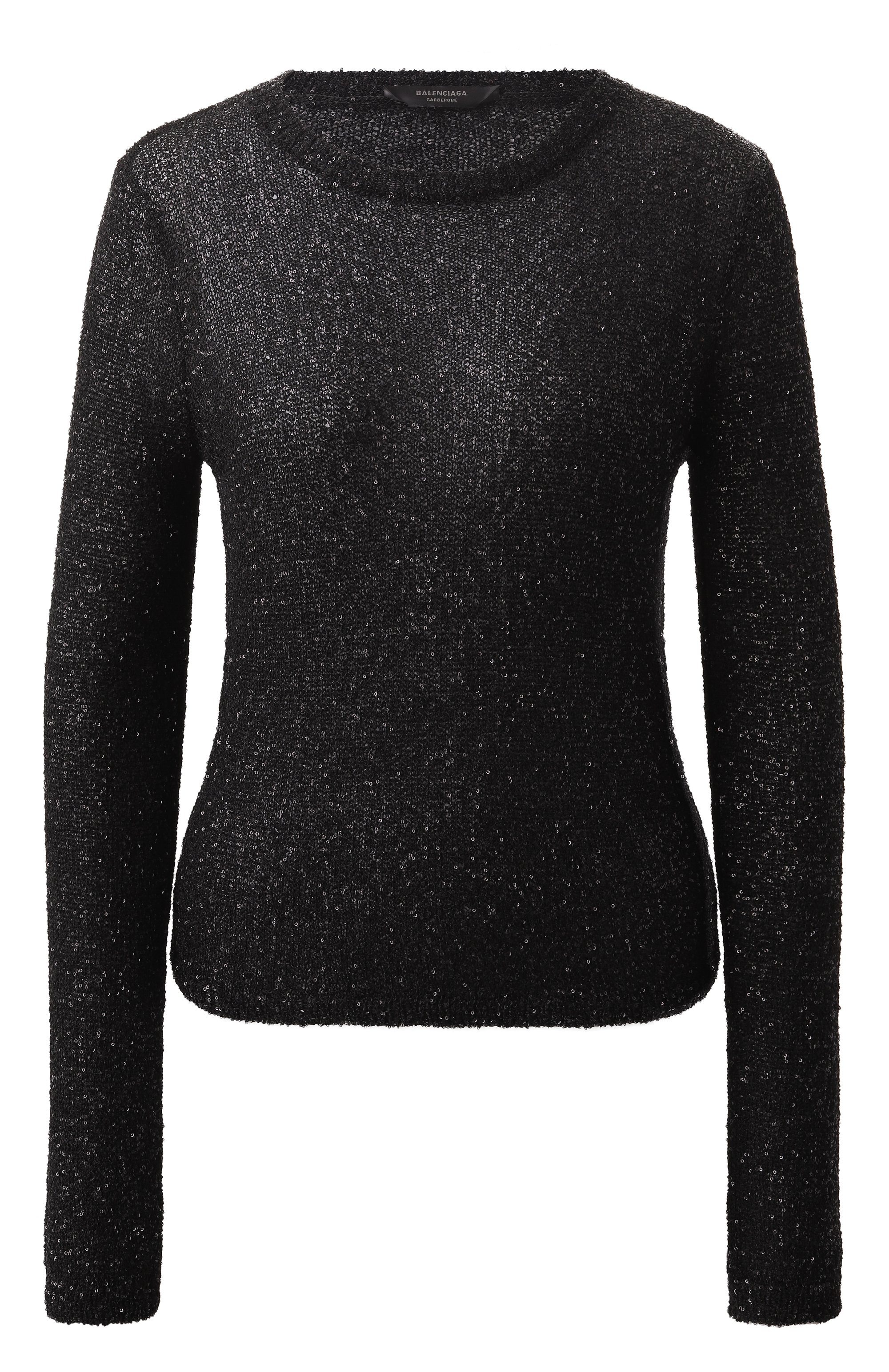Пуловер с отделкой пайетками BALENCIAGA, арт. 813115/T7196, фото 1