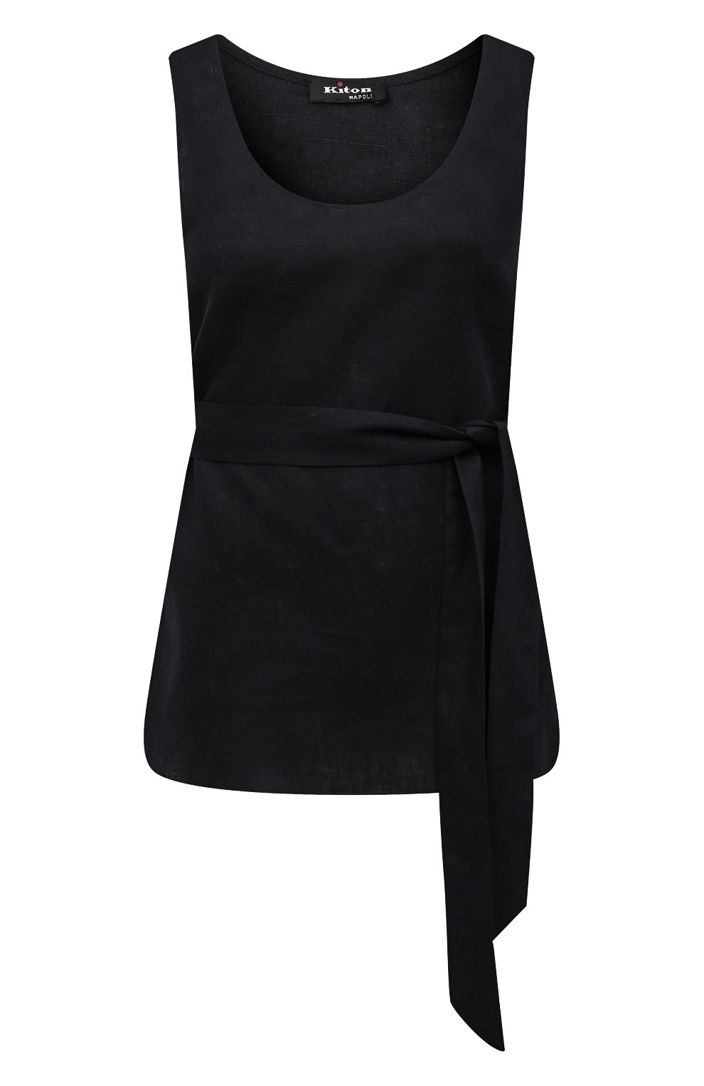 Льняной топ KITON, арт. D51443H05953, фото 1