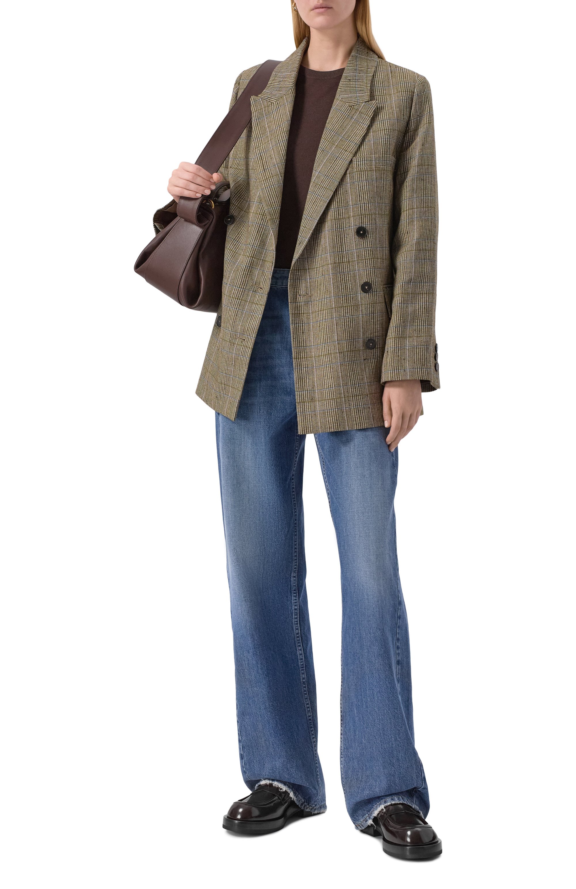 Кожаные пенни-лоферы trudi AGL, арт. D837001PG/FENIC, фото 3