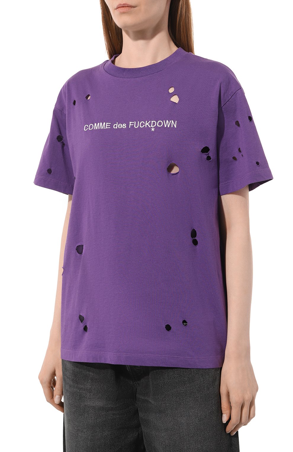 Хлопковая футболка COMME DES FUCKDOWN, арт. CDFD3163, фото 3