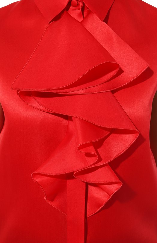 Шелковая блузка Kiton D58411K0572E03 Красный  D58411K0572E03 Фото 5