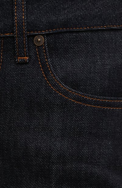 Джинсы VICTORIA BECKHAM темно-синего цвета по цене 59650 руб., арт. 1221DJE002654A, фото 5 Джинсы VICTORIA BECKHAM, арт. 1221DJE002654A, фото 5