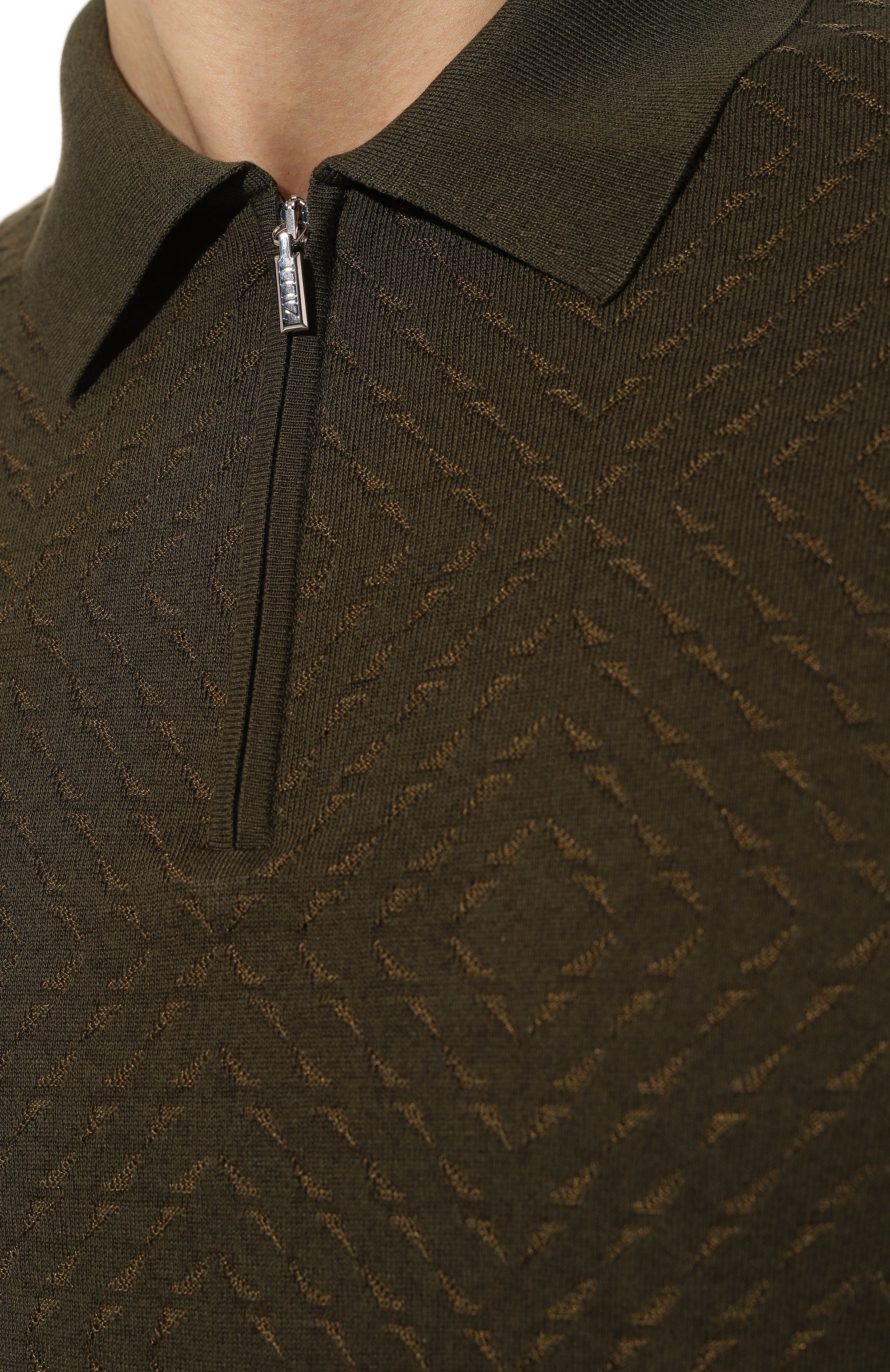 Поло из шелка и хлопка ZILLI, арт. KZP002M0145VVM000, фото 5