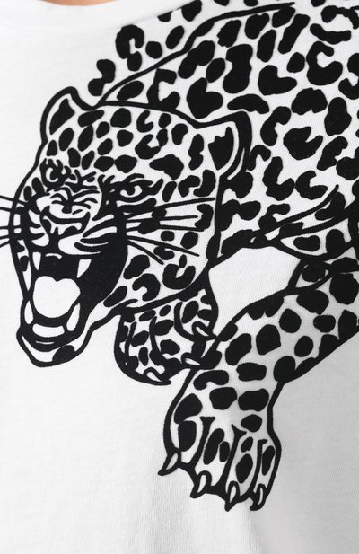 Хлопковая футболка MICHAEL MICHAEL KORS, арт. MF95MBD97J, фото 5