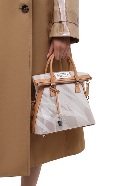 Сумка 5ac mini MAISON MARGIELA прозрачного цвета по цене 163000 руб., арт. S56WG0082/PS721, фото 2 Сумка 5ac mini MAISON MARGIELA, арт. S56WG0082/PS721, фото 2