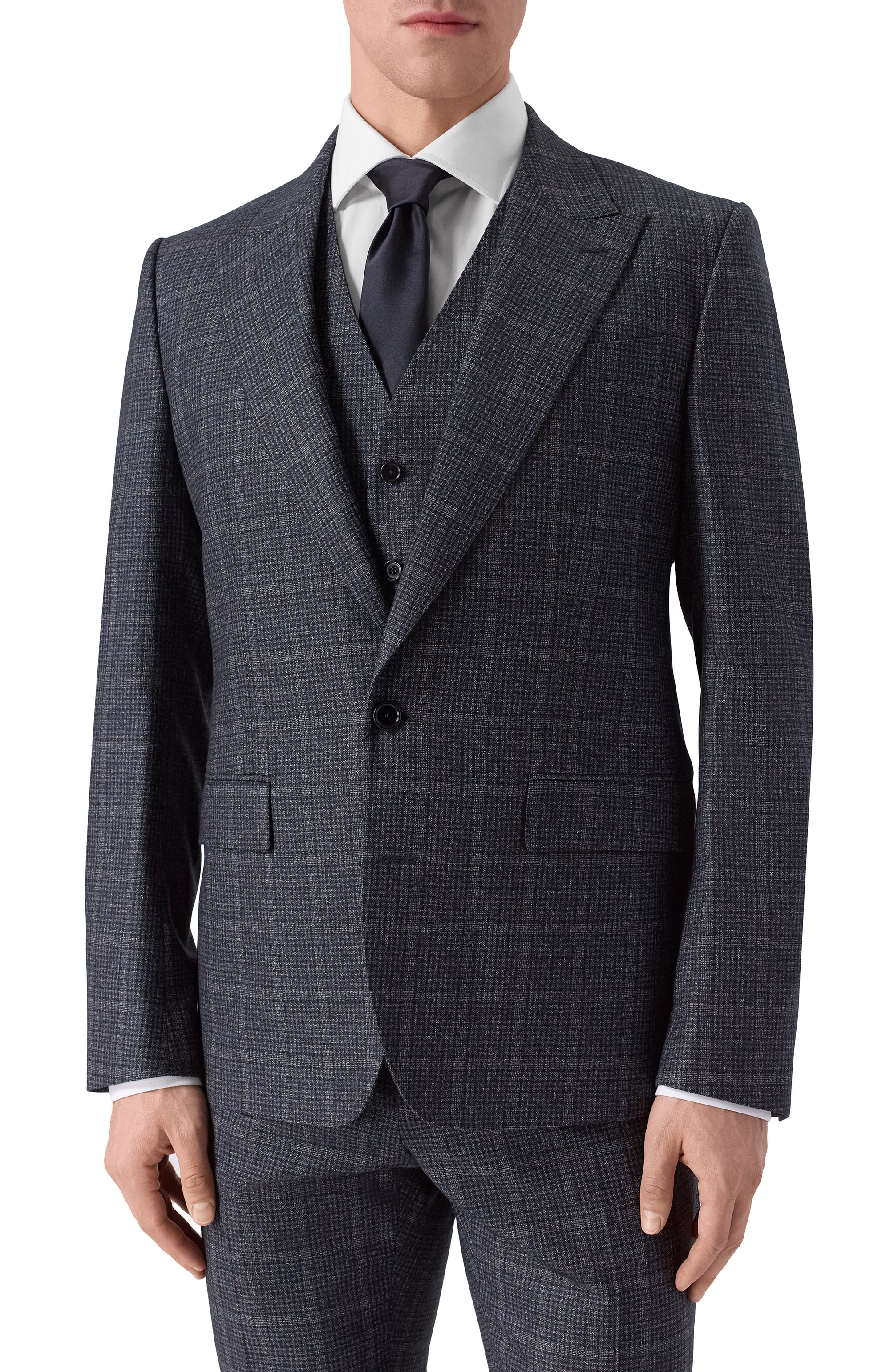 Костюм-тройка из шерсти и хлопка DOLCE & GABBANA, арт. GK02XT/FQ3FU, фото 2