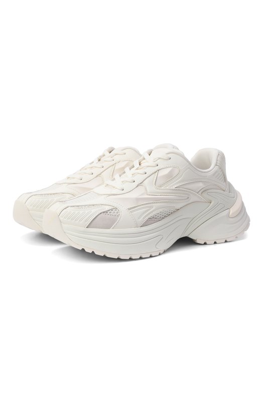 Комбинированные кроссовки Emporio Armani EM004829/AF23185 Белый EM004829/AF23185