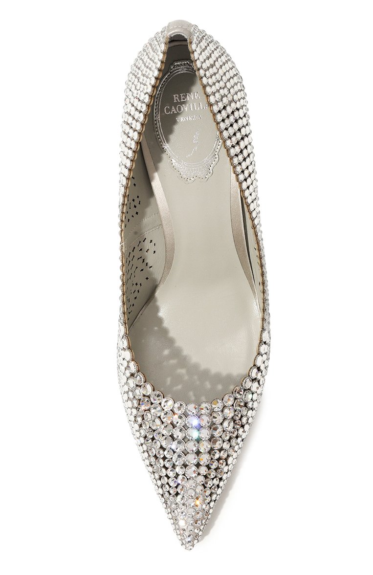 Текстильные туфли cleo crystal 105 RENE CAOVILLA, арт. C11875-105/R001, фото 1