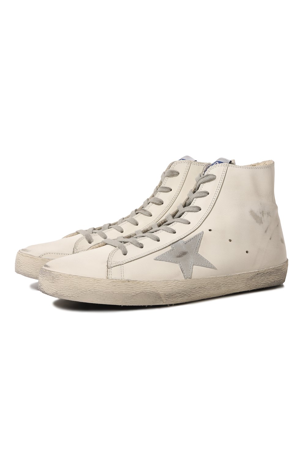 Кожаные кеды francy GOLDEN GOOSE DELUXE BRAND, арт. GMF00113/F0003191027, фото 1