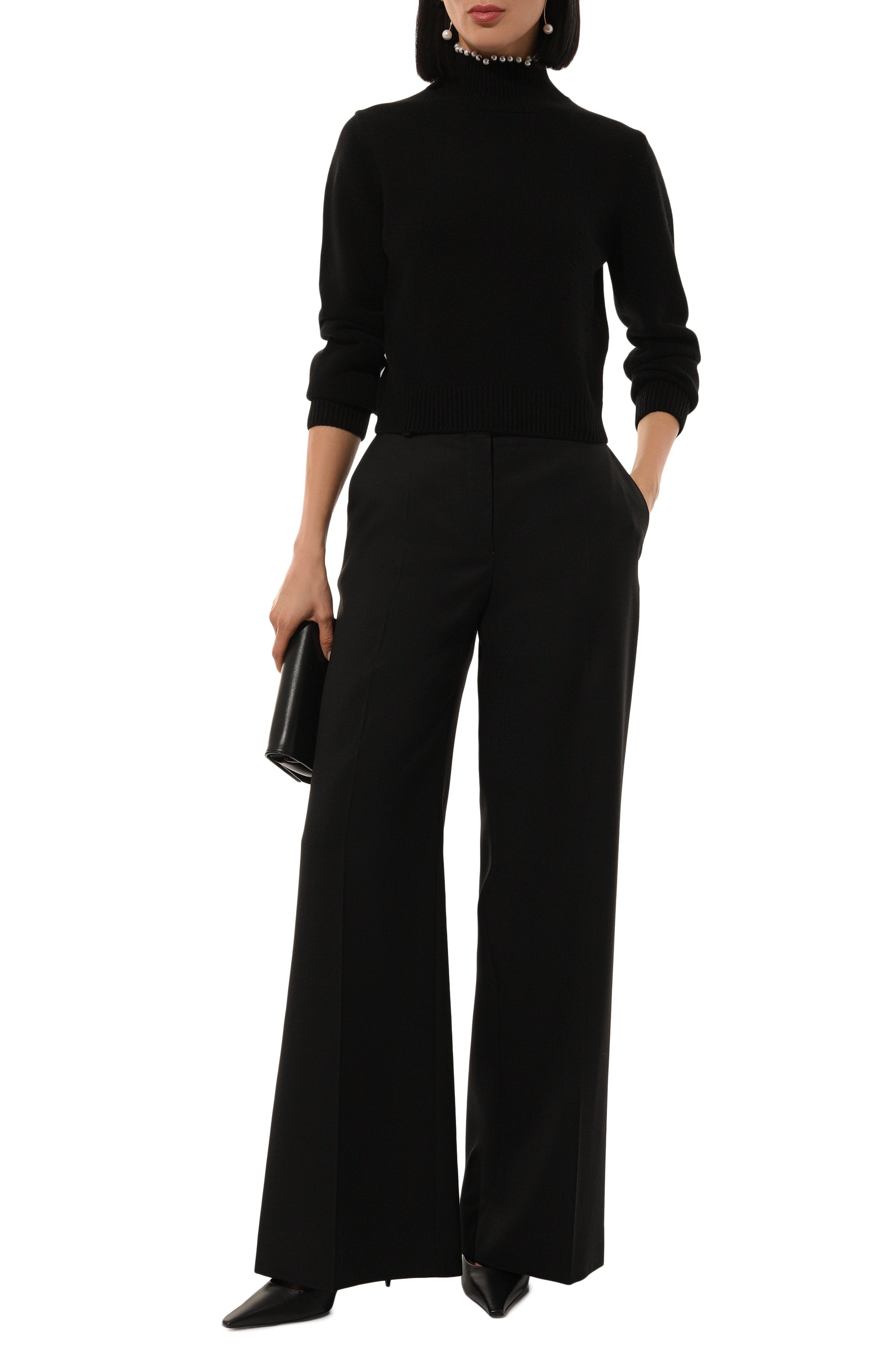 Шерстяные брюки NINA RICCI, арт. 24ACPA005/WV0322, фото 2