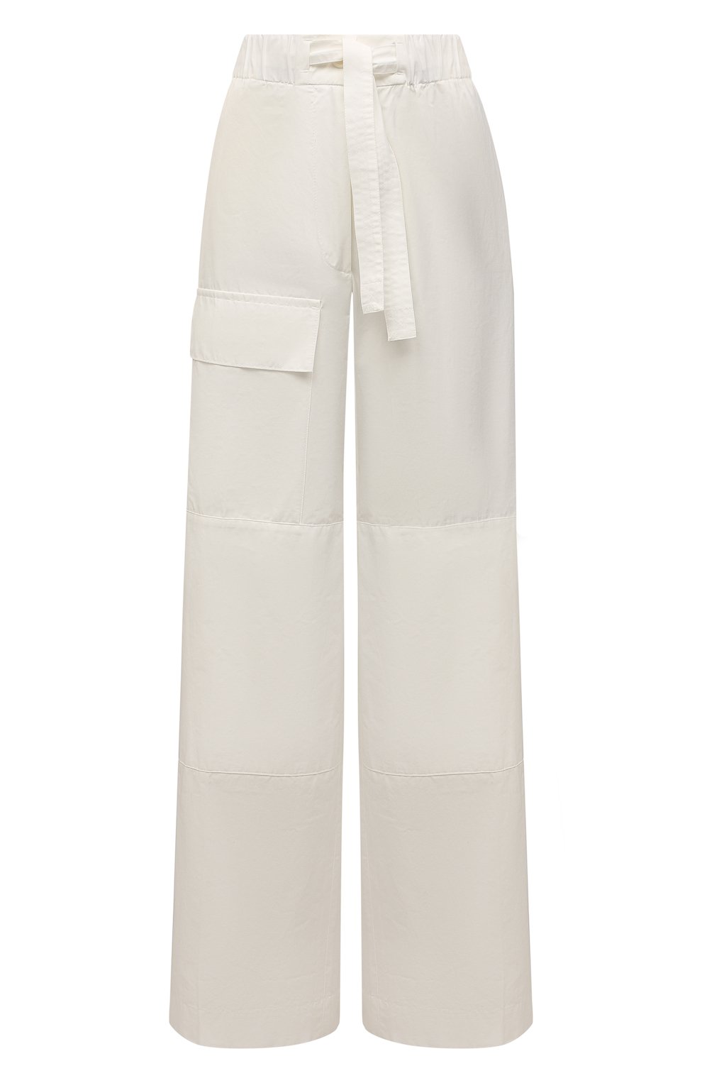 Брюки DRIES VAN NOTEN белого цвета по цене 59900 руб., арт. 221-010902-4027, фото 1 Брюки DRIES VAN NOTEN, арт. 221-010902-4027, фото 1