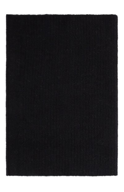 Шарф-снуд RICK OWENS черного цвета по цене 36700 руб., арт. RU02E1484/KWP, фото 3 Шарф-снуд RICK OWENS, арт. RU02E1484/KWP, фото 3