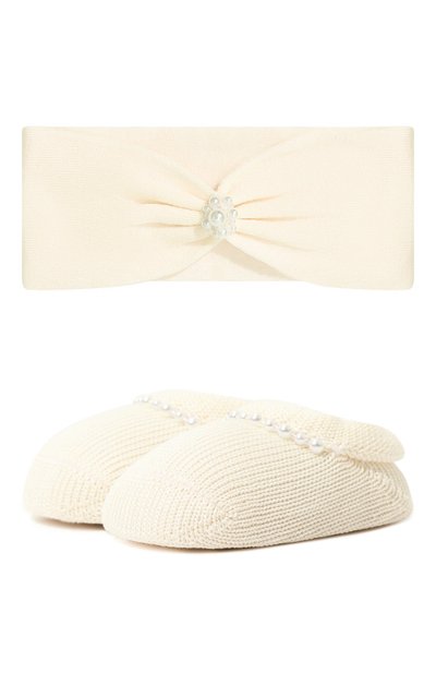 Комплект из повязки на голову и пинеток STORY LORIS, арт. 31006