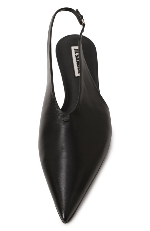 Кожаные туфли Jil Sander J15WP0128/P8226 Чёрный  J15WP0128/P8226 Фото 6