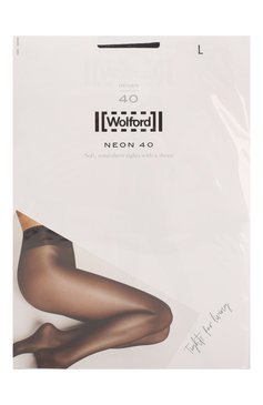 Женские капроновые колготки neon 40d WOLFORD черного цвета, арт. 18391 | Фото 1 (Материал внутренний: Не назначено; Материал внешний: Синтетический материал; Материал сплава: Проставлено; Нос: Не проставлено; Статус проверки: Проверена категория)