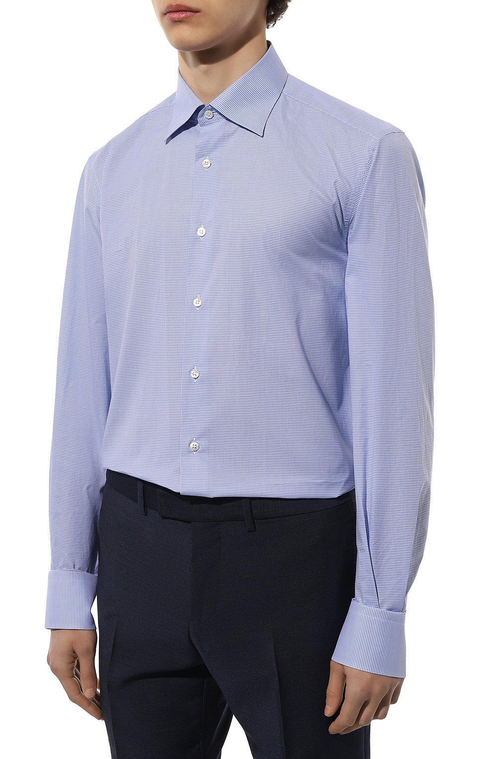 Хлопковая сорочка STEFANO RICCI, арт. MC003685/L109, фото 4