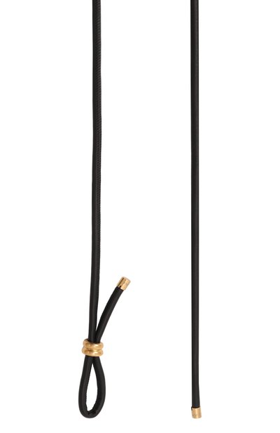 Кожаный пояс AGNONA черного цвета по цене 61550 руб., арт. L60901/U8090, фото 3 Кожаный пояс AGNONA, арт. L60901/U8090, фото 3