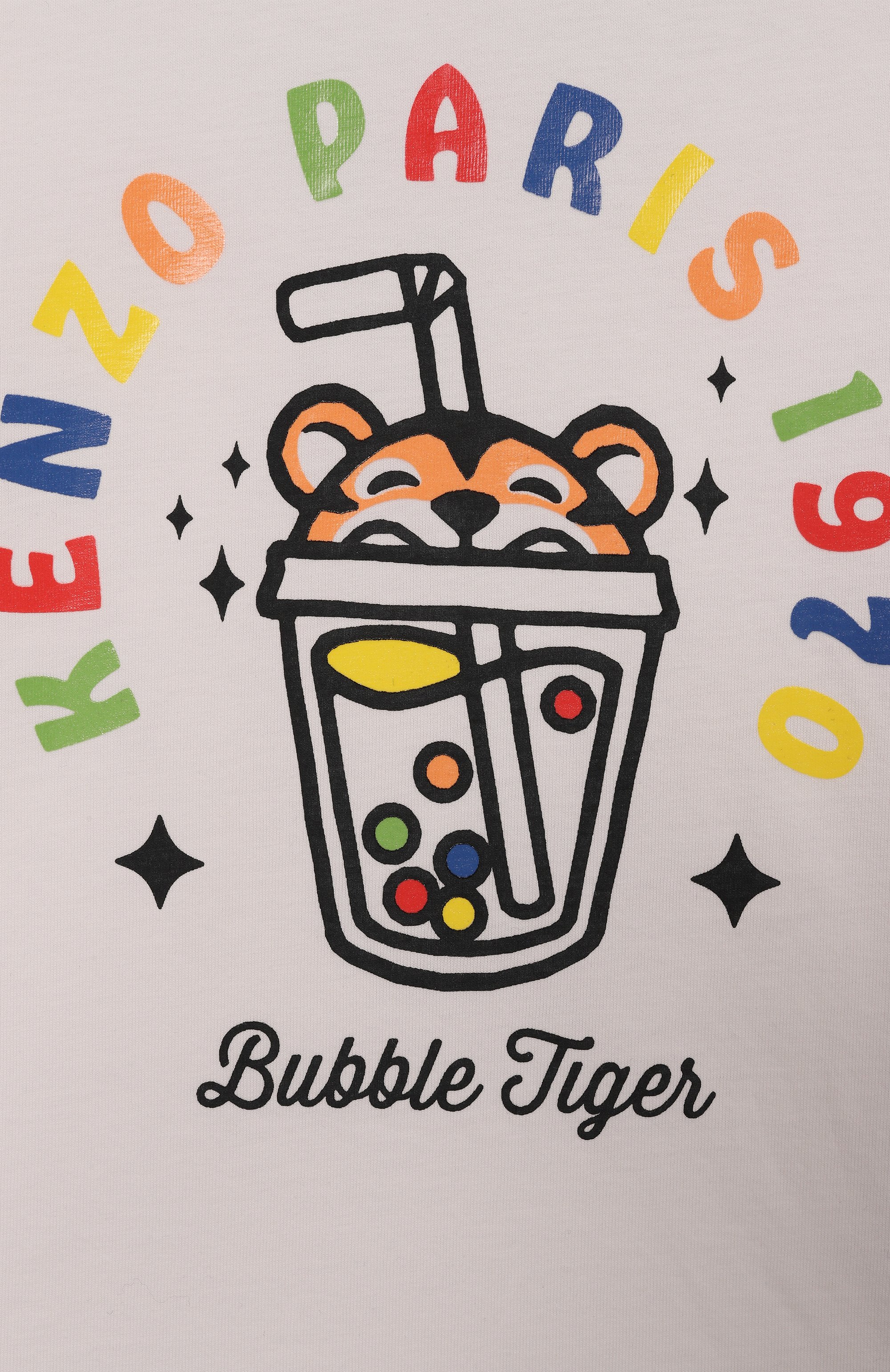 Хлопковая футболка KENZO, арт. K61852, фото 3