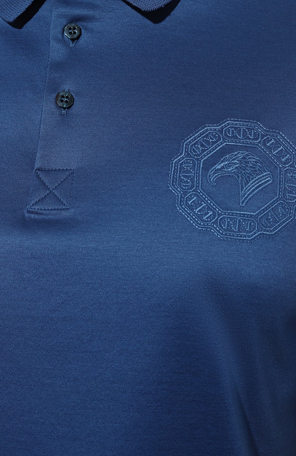 Хлопковое поло STEFANO RICCI, арт. K111025P13/T23260, фото 5