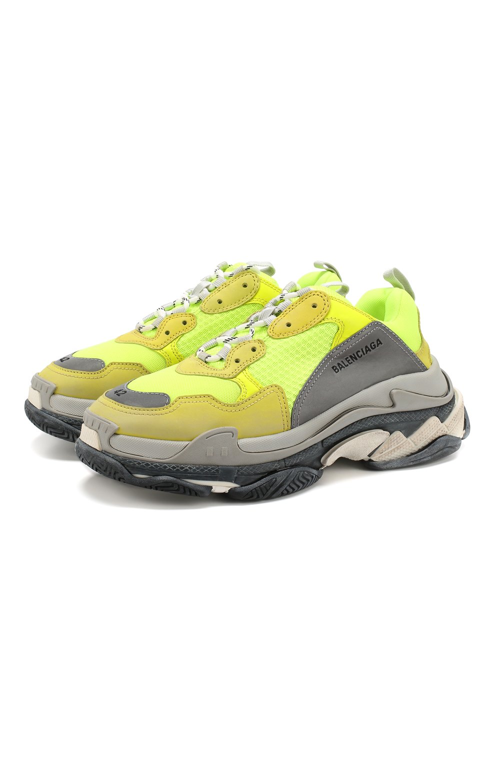 Комбинированные кроссовки triple s BALENCIAGA, арт. 533884/W0904, фото 1
