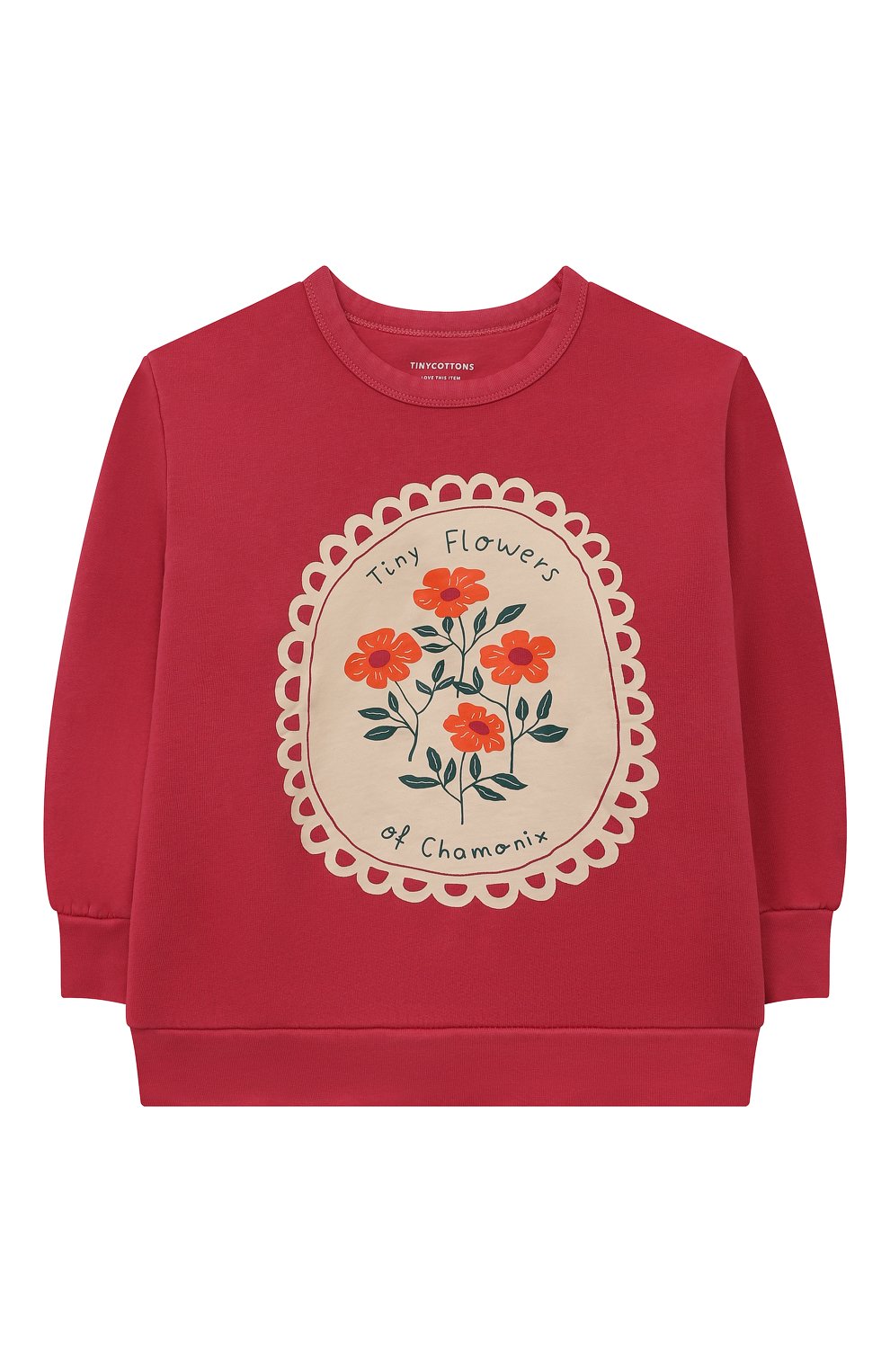 Хлопковый свитшот TINYCOTTONS, арт. AW23-125, фото 1