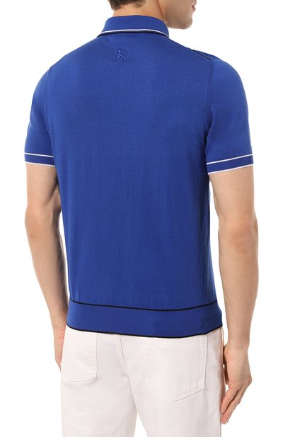 Поло из шелка и хлопка STEFANO RICCI, арт. K818063P31/F23290, фото 4