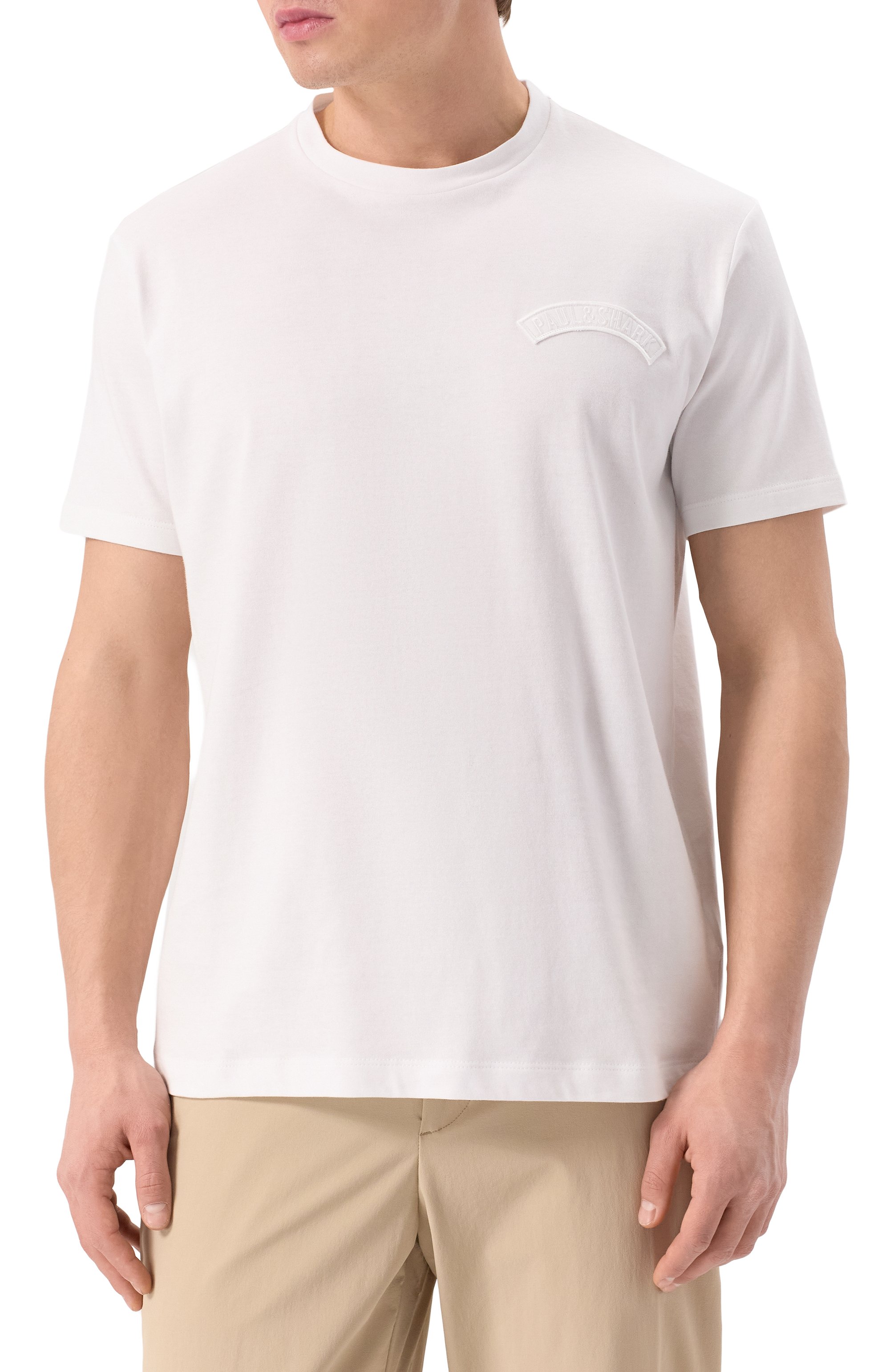 Хлопковая футболка PAUL&SHARK, арт. 25411064, фото 3