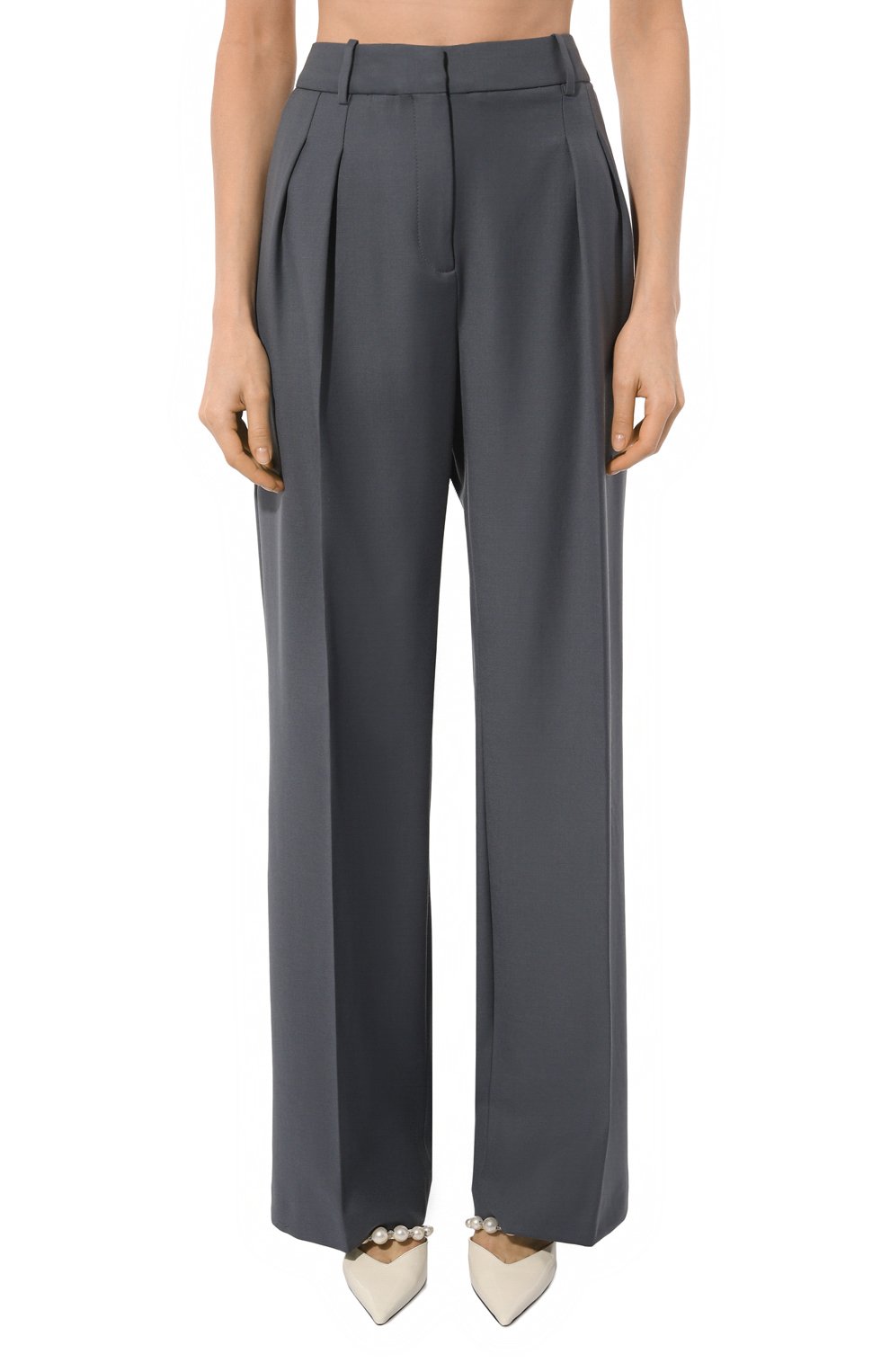 Шерстяные брюки LOULOU DE SAISON, арт. SBIRU, фото 3