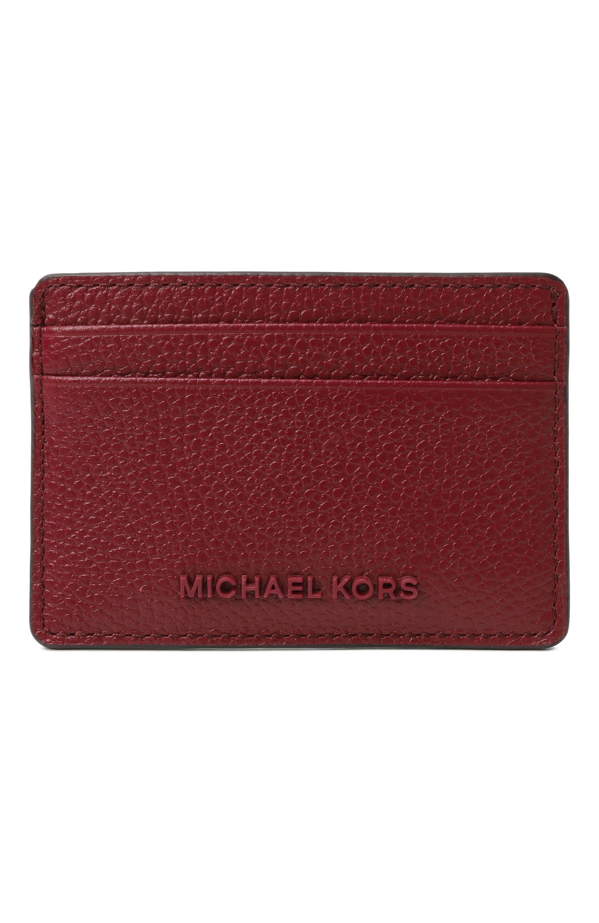 Кожаный футляр для кредитных карт MICHAEL MICHAEL KORS, арт. 32T5TJ6D1L, фото 1