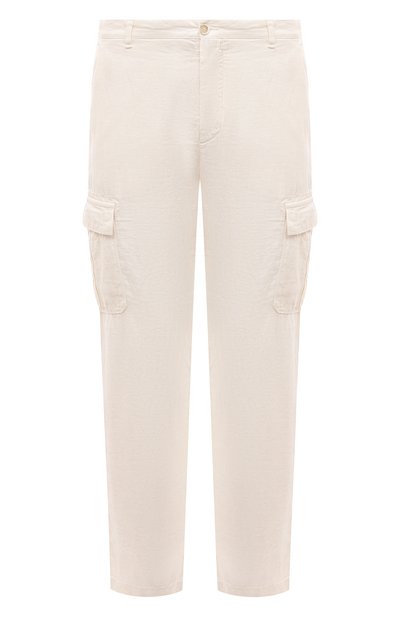 Мужские льняные брюки-карго 120% LINO, арт. 31ALIM29DX/000D943/000