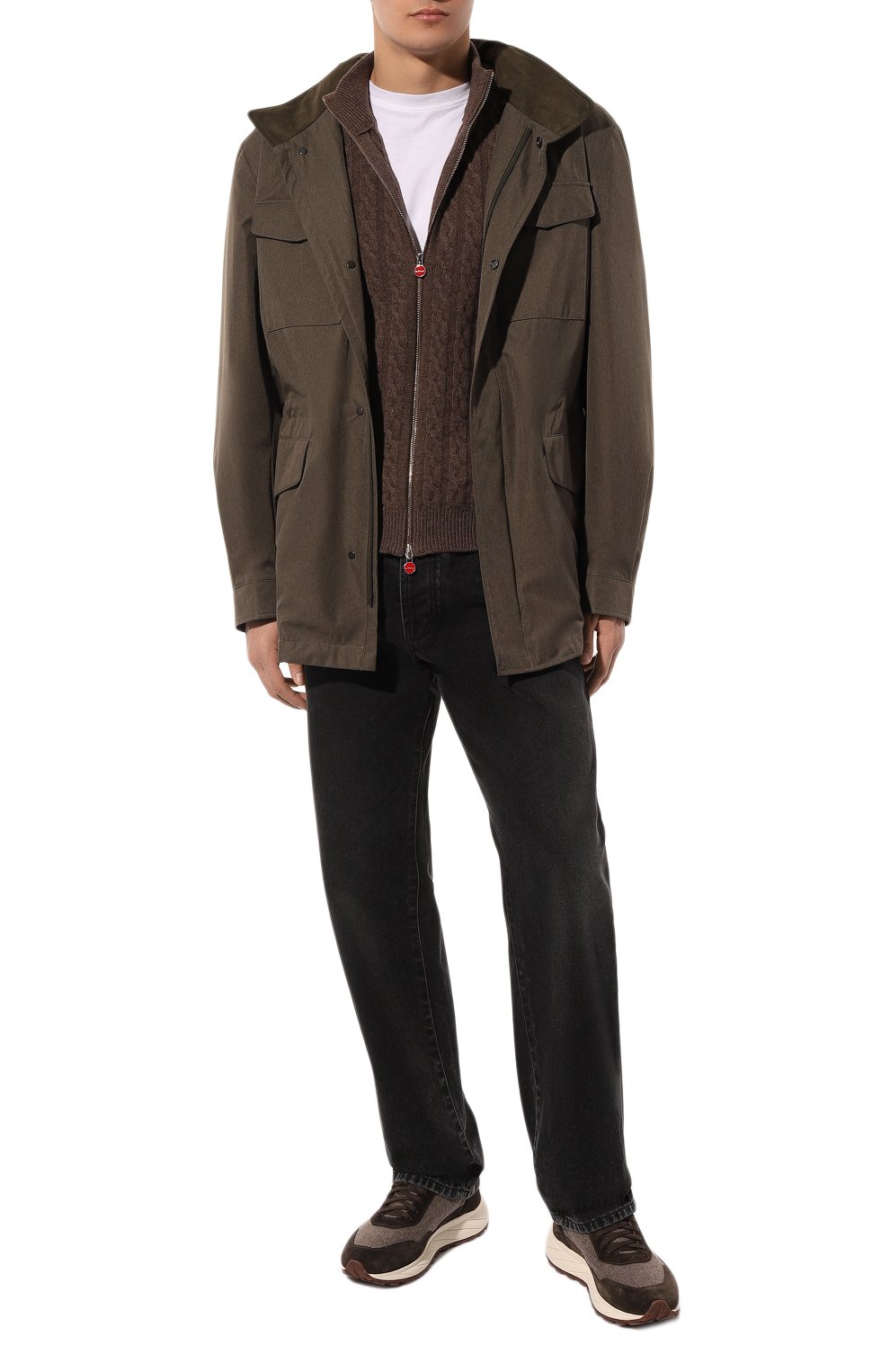 Шерстяной кардиган KITON, арт. UK1499, фото 2