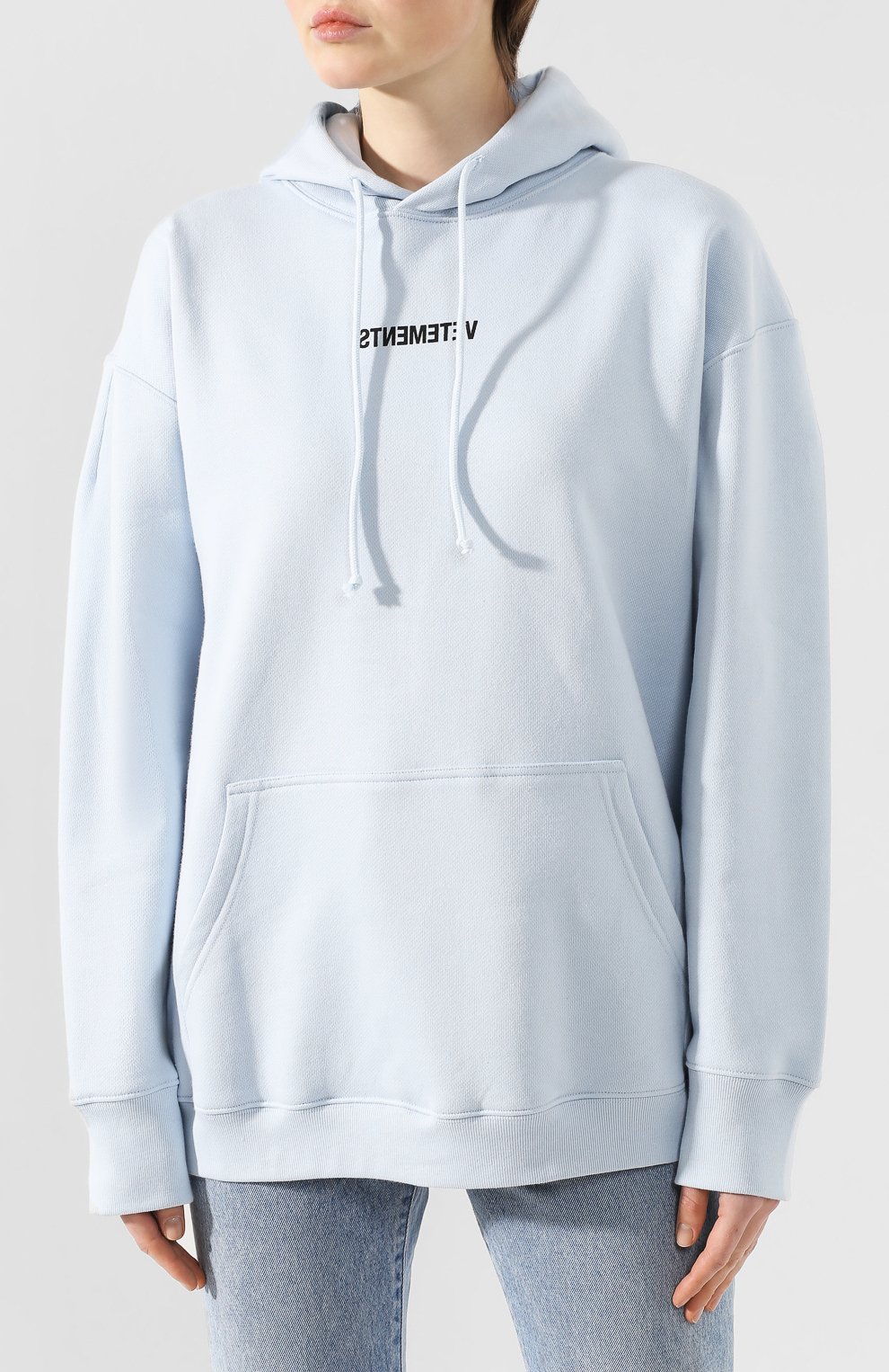 Хлопковое худи VETEMENTS, арт. UAH20TR727/W, фото 3