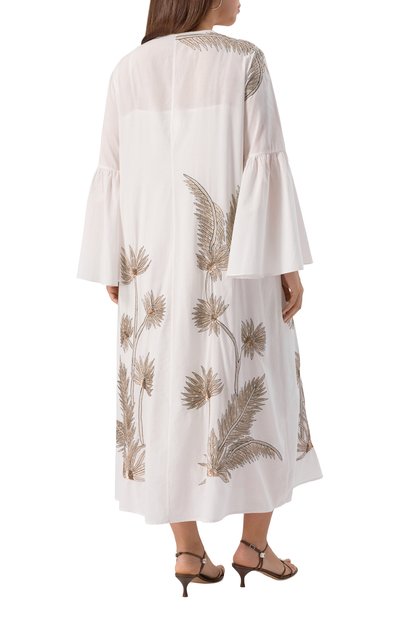 Хлопковое платье MARINA RINALDI, арт. Y0RK, фото 4