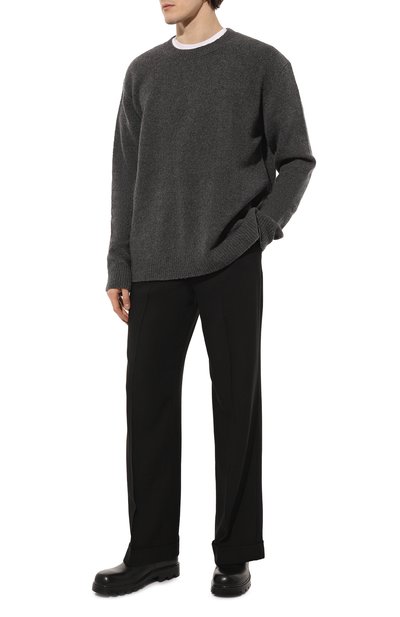 Брюки из шерсти и вискозы TRUSSARDI, арт. 52P00294-1T006137, фото 2