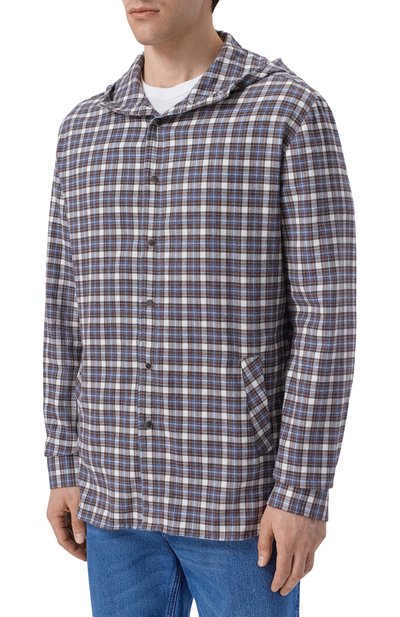 Хлопковая рубашка KITON, арт. UMCMARH0825907, фото 3