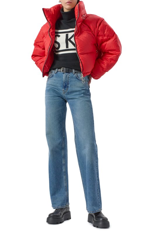 Пуховик ERMA FW0616 Красный  FW0616 Фото 2