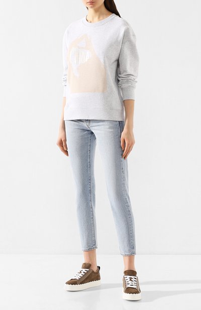 Хлопковый свитшот CHLOÉ, арт. CHC20SJH01085, фото 2