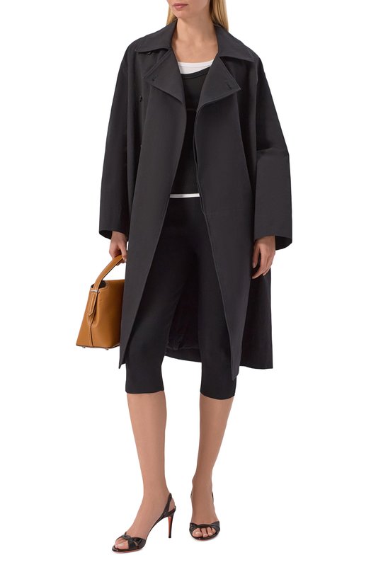 Лакированные босоножки Santoni WHIG72010HA2NKWY Чёрный  WHIG72010HA2NKWY Фото 3