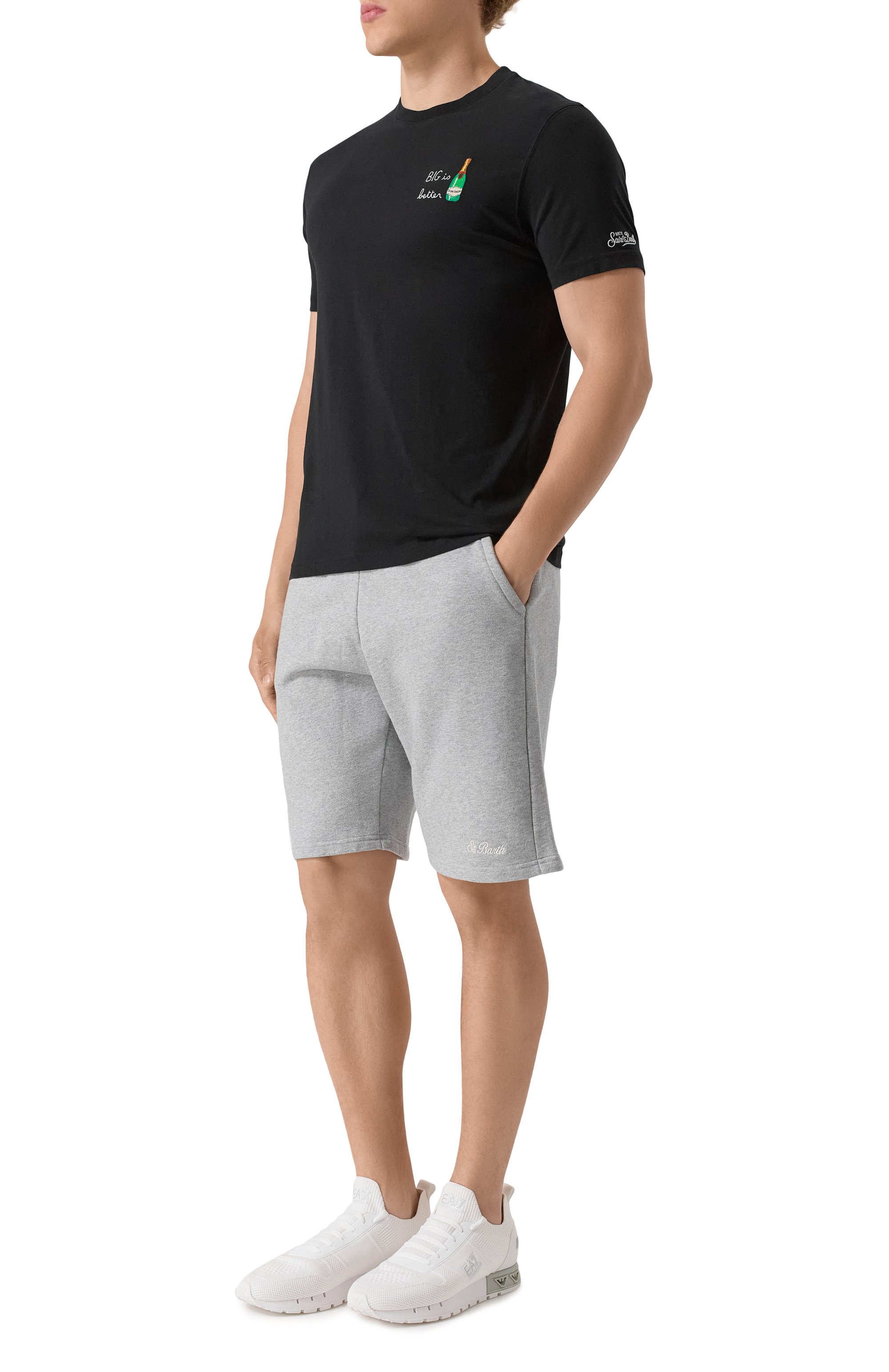 Хлопковая футболка MC2 SAINT BARTH, арт. STBM P0RT0FIN0/02483H, фото 2