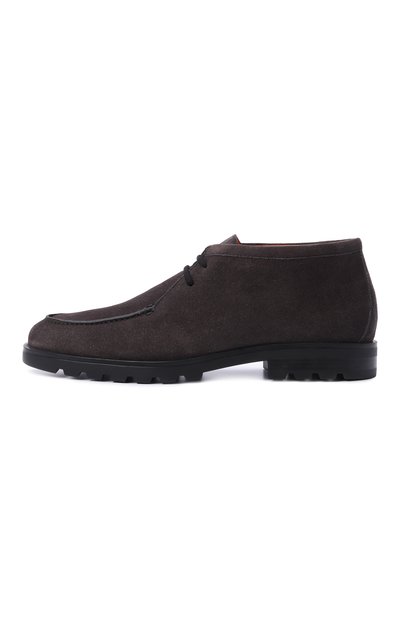 Замшевые дезерты detroit SANTONI темно-коричневого цвета по цене 93150 руб., арт. MGDG18609NE0BSEY, фото 3 Замшевые дезерты detroit SANTONI, арт. MGDG18609NE0BSEY, фото 3
