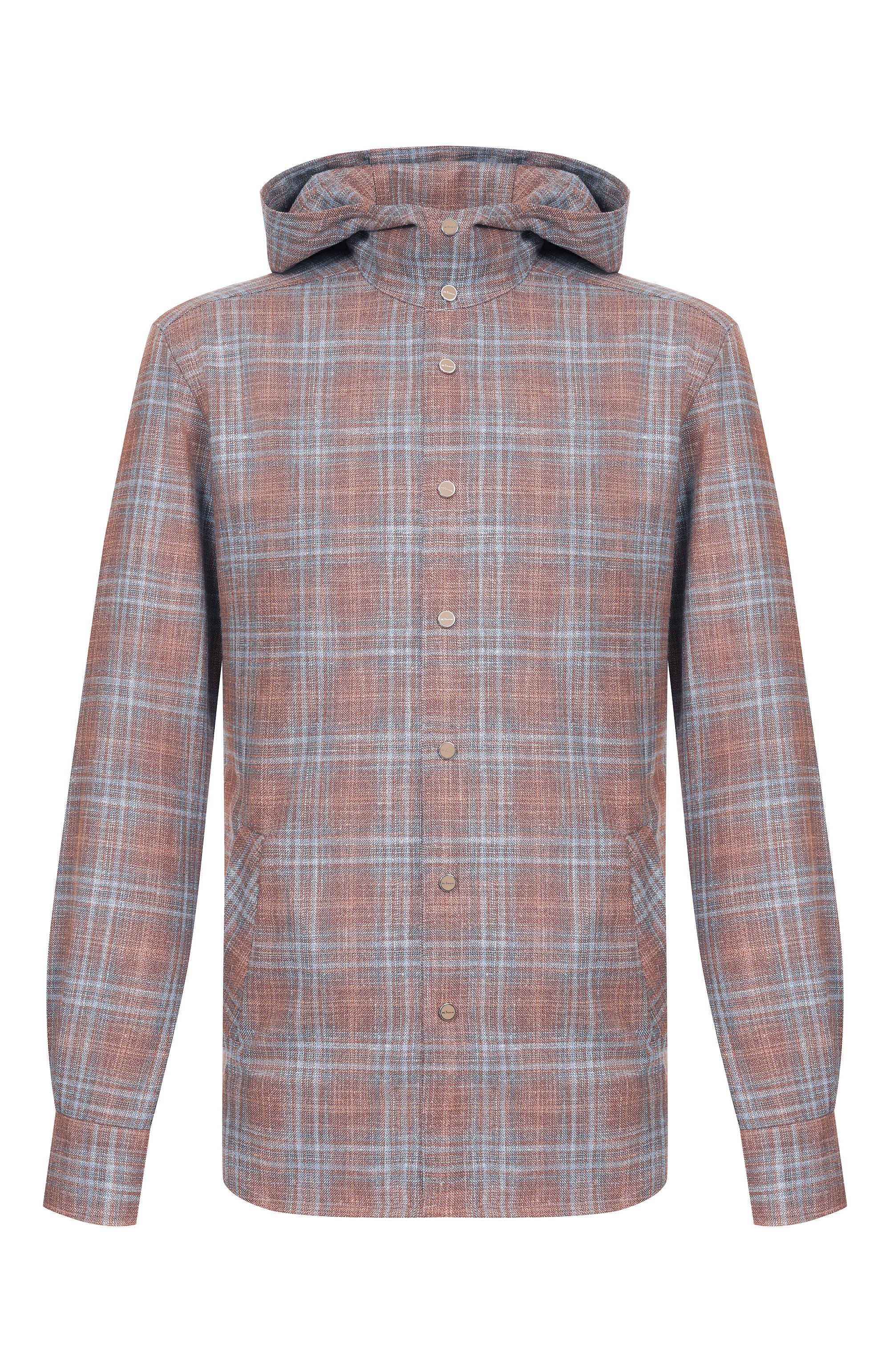 Рубашка из шерсти и шелка KITON, арт. UMCMARK0628G, фото 1