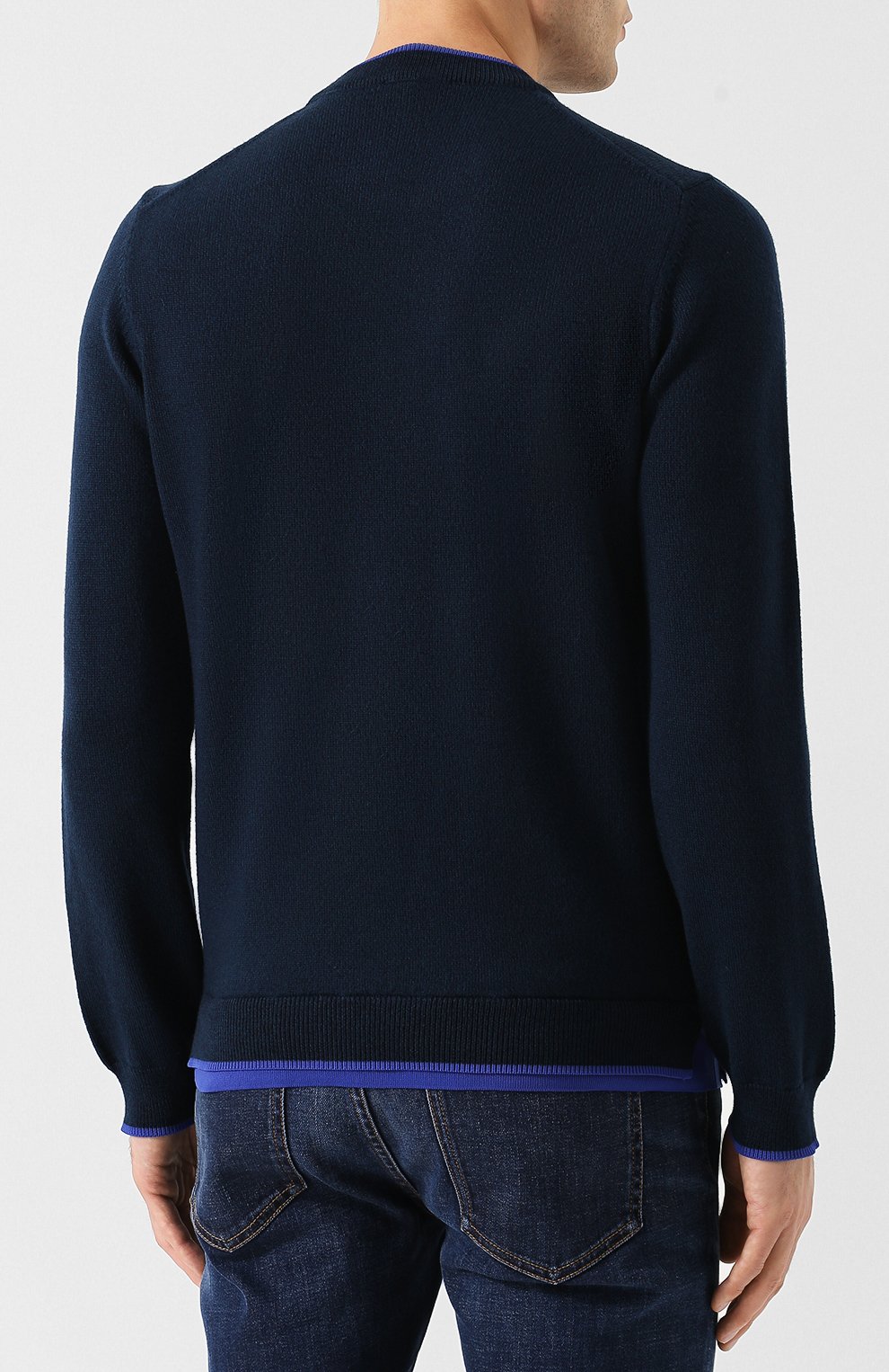 Хлопковый джемпер  KENZO, арт. 5PU2023AB, фото 4