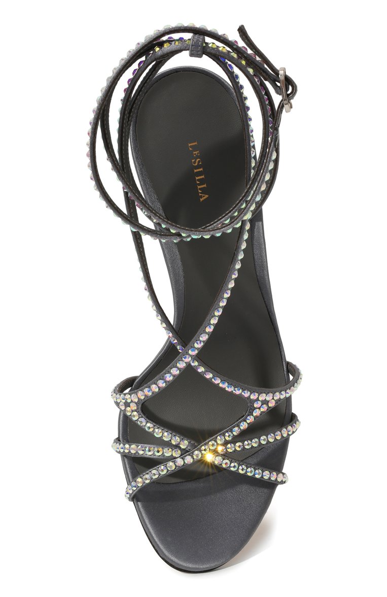 Текстильные босоножки belen LE SILLA, арт. 8524U100R1PPSAT, фото 6