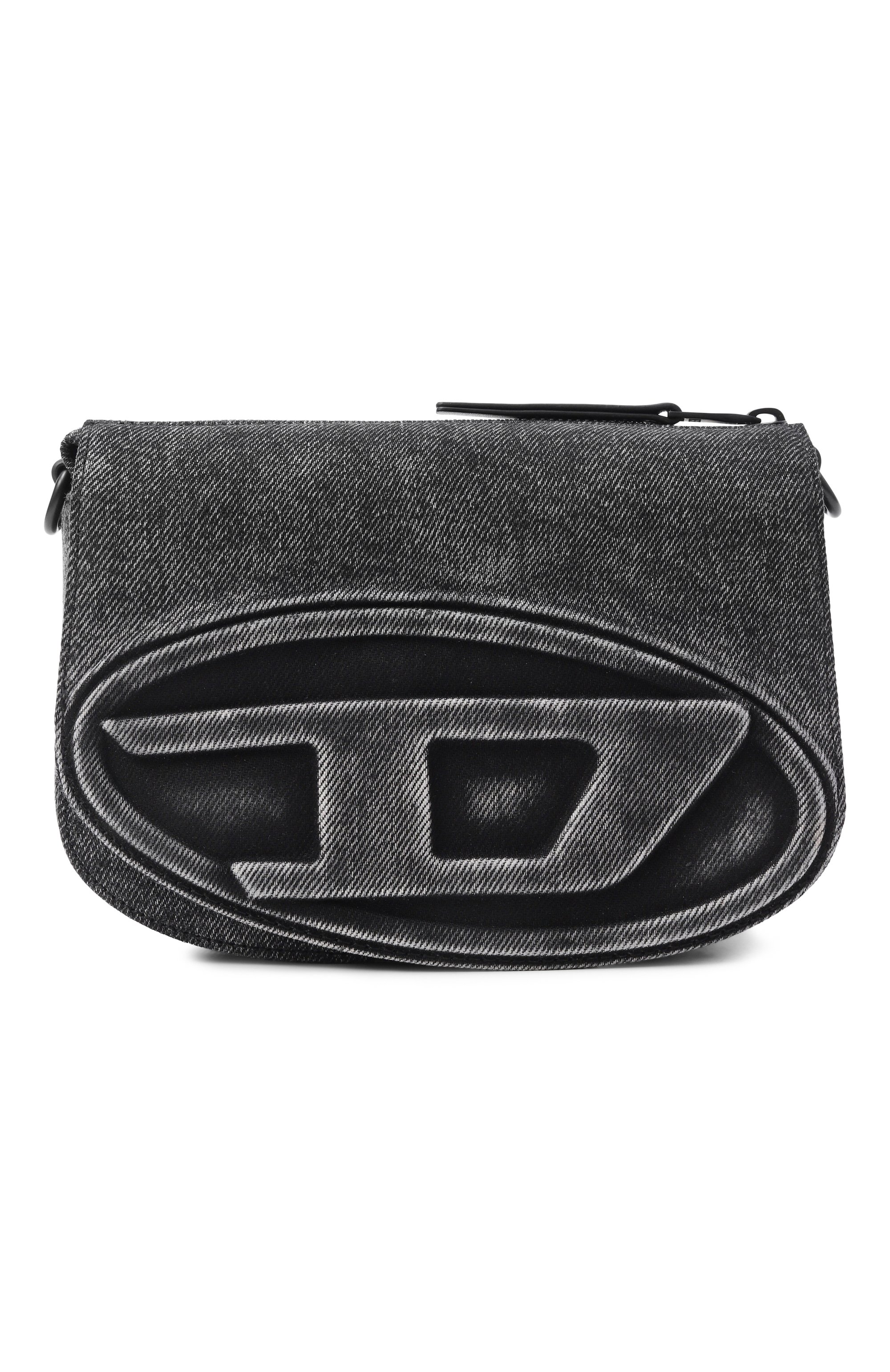 Сумка 1dr DIESEL темно-серого цвета по цене 44750 руб., арт. X10223/P8764, фото 1 Сумка 1dr DIESEL, арт. X10223/P8764, фото 1