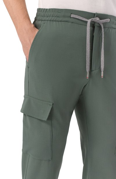 Шерстяные брюки-карго MARCO PESCAROLO, арт. T0R/5116, фото 5