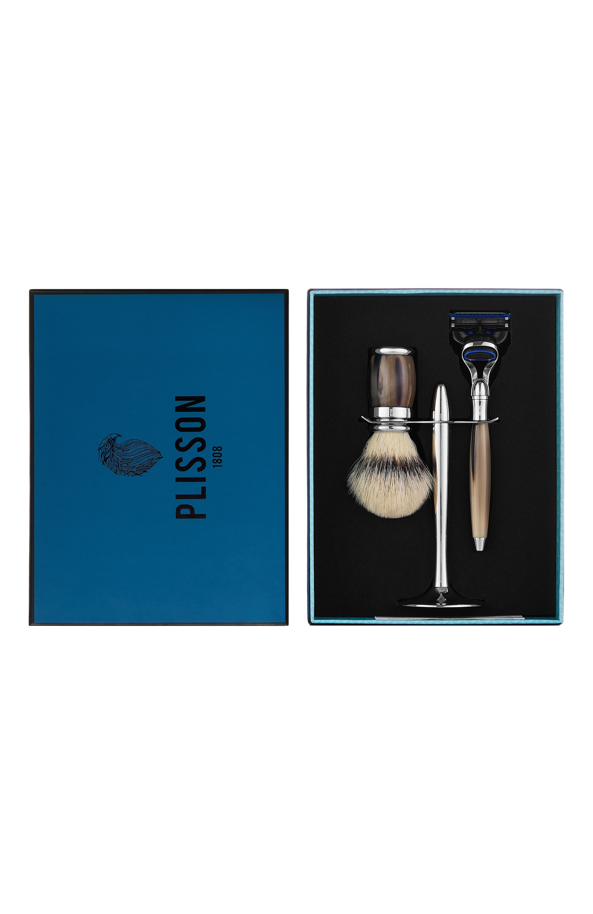 Набор для бритья horn & blanc haute montagne PLISSON, арт. PLSNJ35982FC3, фото 2