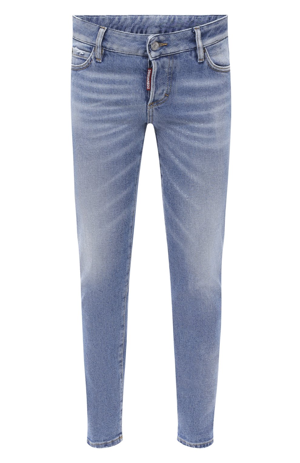 Джинсы DSQUARED2 синего цвета по цене 44300 руб., арт. S75LB0369/S30662, фото 1 Джинсы DSQUARED2, арт. S75LB0369/S30662, фото 1
