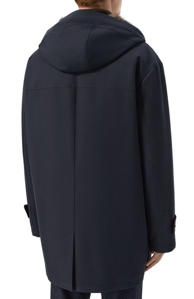 Пуховая парка с подкладкой из соболя BLACK SABLE, арт. BS-MWHP-EB, фото 4