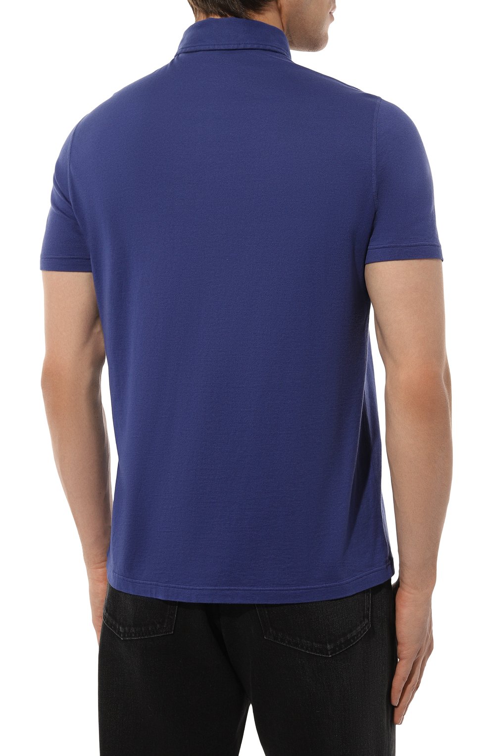 Поло из хлопка и кашемира KITON, арт. UMK0228, фото 4